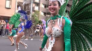 Rio Carnival リオ・カーニバル サンバ おっぱま まつり 追浜銀座通り商店街 Yokosuka Oppama Samba 삼바 桑巴舞  追浜まつり サンバイベント - YouTube