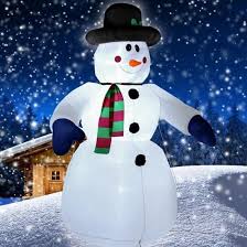 Bol Com Opblaasbare Sneeuwman Sneeuwpop