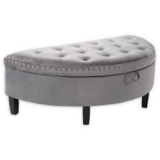 Black And White Storage Ottoman Chic Home Sarah Ottoman In Grey Ottoman White Storage Bench Ottoman Bench