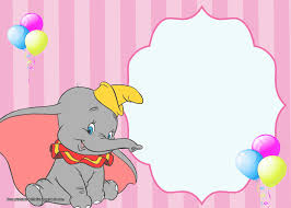 free dumbo birthday invitation templates dumbo birthday invitation birthday invitations birthday invitation templates
