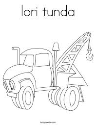 Free coloring sheets to print and download. Lori Tunda Coloring Page Twisty Noodle