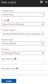 combining azure streamanalytics with