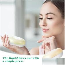 Compapible Travel Containers Set Läcksäker Silikonflaskor För Schampo,  Tvål, Vätska, Lotion, Med Tryckknappen Dispenser Från kr192.48