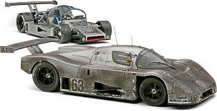Exoto 1 18 1989 Sauber Mercedes C9 63 Le Mans Accident Weathered Le Of 24 Diecast Car Model Cars Kits Diecast Car Model