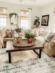 Vintage Farmhouse Rustic Living Room Cream Color Living Room Modern Farmhouse Living Room Decor Curtains Living Room