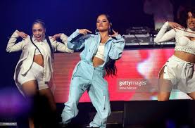 Becky G Performs During Calibash Las Vegas At T Mobile Arena On Becky G Becky G Outfits Becky