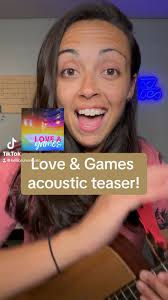 🎶🏳️‍🌈 Love & Games is out TONIGHT at midnight!! Who’s excited?  🙋🏽‍♀️Here’s an acoustic version to hold you over… 😃 #newmusic #newsong  #newsingle #acoustic #acousticversion #stripped #guitar ...