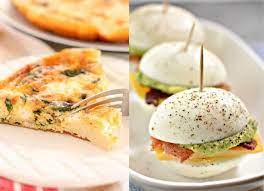 Whether they're stirred into soups, baked with veggies or lentils, or fried on top of polenta or greens, here are 35 delicious ways to eat eggs for dinner tonight. 21 Low Calorie Egg Recipes You Re Going To Love All Nutritious