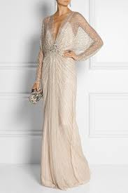 Ecru Beaded Tulle Gown Jenny Packham Fancy Dresses Dresses Tulle Gown