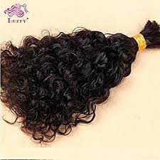 Human hair braids are a beautiful hairstyle and fashion trend nowadays. 24 Inch Luffywig Unprocessed Human Hair Bulk Virgin Brazilian Bulk Braiding Hair Extensions Curly Bulk Hair Natural Color 24 Inch Amazon In Beauty
