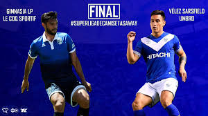 Vélez (2) vs river canning (0) 1t cat 06 подробнее. Marca De Gol On Twitter Final Gimnasia Lp Le Coq Sportif Vs Velez Sarsfield Umbro Superligadecamisetasaway