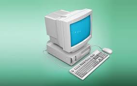 Laptop computer workstation psd mockup. Free Realistic Vintage Computer Mockup In Psd Designhooks