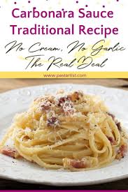 Carbonara Sauce Make The Real One The Pasta Artist Carbonara Pasta Carbonara Sauce Best Pasta Recipes