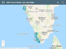 Kerala to karnataka travel route / road map is available. Goa To Kerala Itinerary Bus Train Or Flight Backpacking South India Travel Blog Flashpacking Kerala