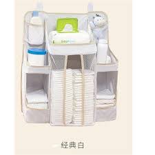 Nursery And Diaper Organizer For Hanging Baby Essentials On Crib Changing Table Wall And C In 2020 Baby Room Organization Diaper Organization Baby Clothes Organization