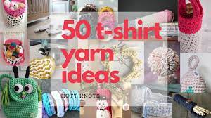 How to create fabulous fabric accessories (design originals) by lorine mason paperback $8.99. 50 T Shirt Yarn Ideas For Crochet Projects Youtube