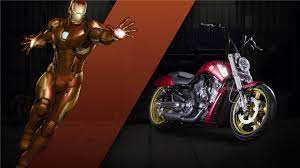 A Harley Davidson E A Marvel Criam Serie De Super Motos Harley Davidson Harley Marvel