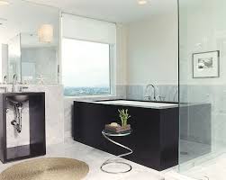 Which is not the case when individuals believe of side tables. Little Luxury 30 Bathrooms That Delight With A Side Table For The Bathtub