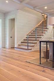 Wide Plank White Oak Flooring In Nashville Tn Modern Farmhouse Oak And Broad Farmhouse Flooring Wood Farmhouse Flooring Staircase Decor