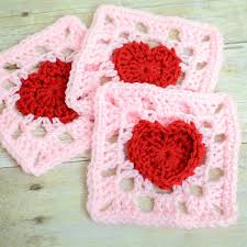 The granny square first became extremely popular in the 1970s and has remained crocheters' favorite ever since. Heart Granny Square Crochet Pattern Petals To Picots