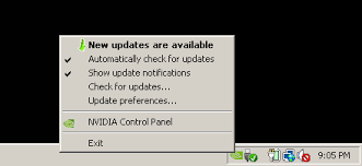 System tray icon can still be enabled in the nvidia control panel. Is It Fine To Exit The Nvidia Tray Icon Super User