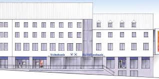 Die volksbank raiffeisenbank dachau eg ist eine genossenschaftsbank mit sitz in der bayerischen kreisstadt dachau. Hauptstelle Volksbank Raiffeisenbank Dachau Eg Architekturburo Heidi Lewald