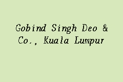 Gobind singh deo s/o karpal singh (punjabi: Gobind Singh Deo Co Kuala Lumpur Legal Firm In Damansara Heights