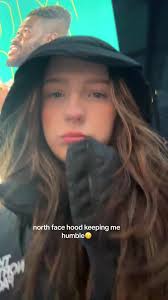 Girl Is Humbled Wearing Big North Face