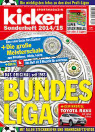 Mit zahlreichen abb., broschiert, quart gewicht ca. Kicker Bundesliga Sonderheft Zeitschrift Als Epaper Im Ikiosk Lesen