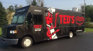 Need to get some work done? Ted S Hot Dog Food Truck Buffalo Ny Ny Food Food Truck Dog Food Recipes