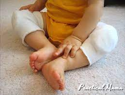 Diy Homemade Knee Pads For Crawling Babies Baby Knee Pads Knee Pads Diy Baby Knee Socks