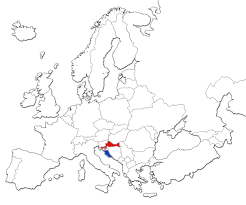 Dekker de populære seilområdene på den kroatiske kysten. Kroatia Vaksine Nhi No