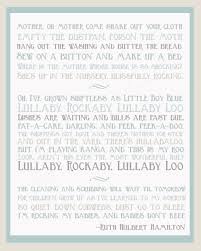 Poem Song For A Fifth Child By Ruth Hulbert Hamilton Nursery Art Printable No 80 Cool Words Words Poems