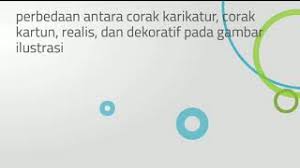 Baca juga artikel gambar ilustrasi menarik lainnya di situs senibudayaku.com. Perbedaan Antara Corak Karikatur Corak Kartun Realis Dan Dekoratif Pada Gambar Ilustrasi Youtube