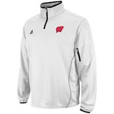 Sports Shop Fan Apparel Gear Jerseys Sports Merchandise T Shirts Hats Pullover Jacket Quarter Zip Pullover White Adidas