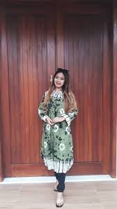 Jual Tunik Batik Tie Dye Jumputan Atasan Rayon - THEBATIK.CO.ID