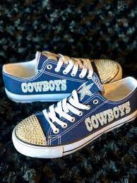 Dallas Cowboys Shoes In 2021 Dallas Cowboys Shoes Cowboy Shoes Converse Style
