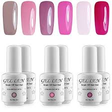 gellen uv led soak off gel nail polish