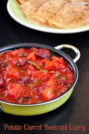 Potato Carrot Beetroot Curry Spill The Spices