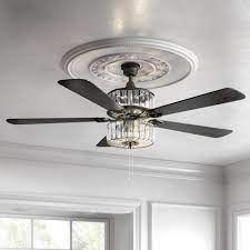 The installation will be simplified if you have attic access above where you'll be installing your new fan, but that access isn't necessary. Kelly Clarkson Home 52 Demonbreun 5 Blade Ceiling Fan Reviews Wayfair