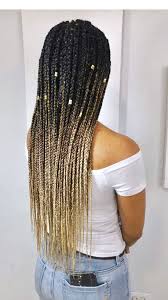 Black And Brown Ombre Box Braids Ombre Box Braids Ombre Box Braids Box Boxbraids Braids Lashes Lipcolors In 2020 Box Braids Hairstyles Ombre Box Braids Box Braids Hairstyles For Black Women