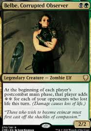 Seller 99.8% positive seller 99.8% positive seller 99.8% positive. Belbe Corrupted Observer Commander Budget Deck Commander Edh Mtg Deck