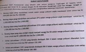 We did not find results for: Surat Edaran Rw Di Surabaya Soal Iuran Bagi Nonpribumi Dievaluasi Kumparan Com