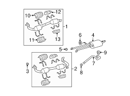 Exhaust Components For 2007 Toyota Tundra Toyota Parts Center