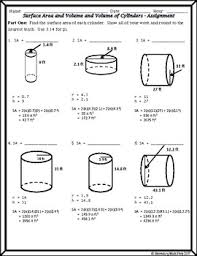 The answer is shape dependent. Surface Area Volume Unit 11 Surface Area Volume Of Cylinders Notes Hmwk