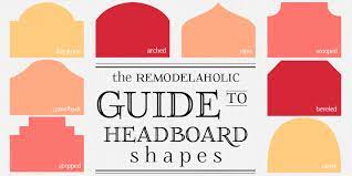 Headboards and bed frames come in all shapes and sizes. Remodelaholic The Ultimate Guide To Headboard Shapes