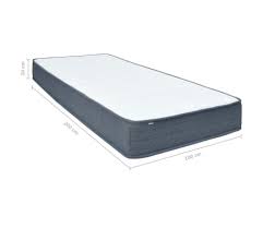 Damit sie nicht auf dem boden schlafen. Vidaxl Boxspringbett Matratze 200 X 100 X 20 Cm Vidaxl De