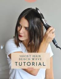 Beachy waves for short hair. Beachy Waves Hair Tutorial For Short Hair An Indigo Day