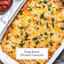 Discover which ones reflect your in your casserole, fresh leafy kale and red bell peppers join forces with onion and celery to amp up the nutritious vegetables you'll get. Easy King Ranch Chicken Casserole Recipe Best Easy Weeknight Meal