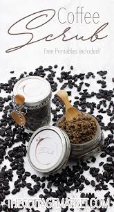 Where to get kitchen pantry. Diy Coffee Scrub With Free Printable Label The Cottage Market